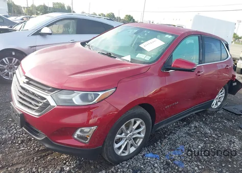 2018 Chevrolet Equinox Lt из США, поврежденный, VIN 2GNAXJEV5J6309814
